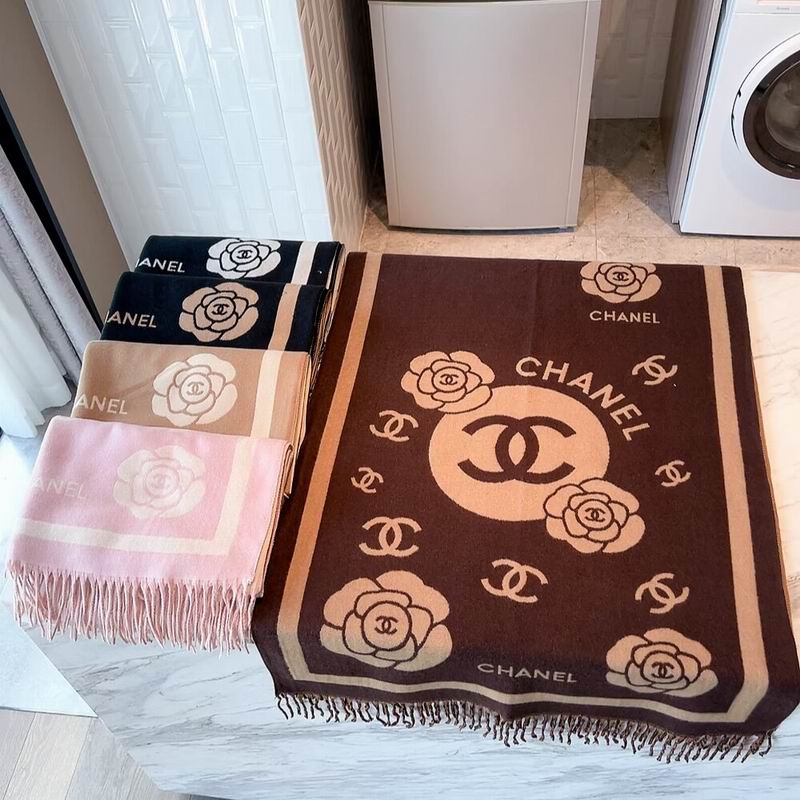 Chanel Scarf 60X170cm 100%顶级羊绒 E102225